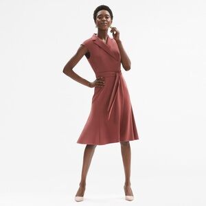 MM.LaFleur The Isabelle Dress in Brick Red Size 16